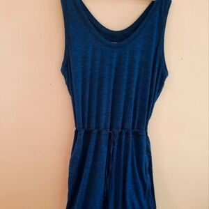 Long,  blue 2x pant/ jumpsuit.